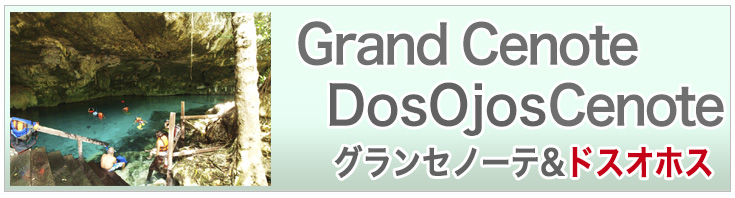 グランセノーテ/ドスオホスセノーテシュノーケリング